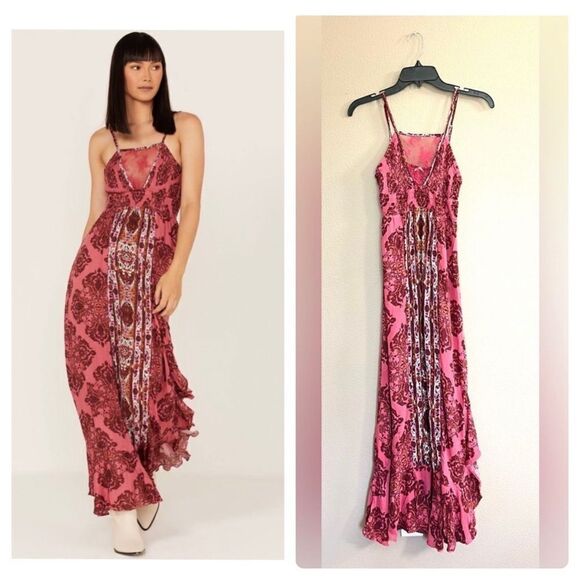 NEW Free People That Moment Slip Maxi Dress - Picture 1 of 10